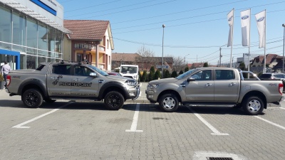 Ford Ranger vs Ford Ranger equipped by PICK-UP.RO